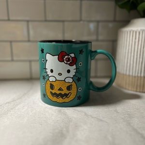 Hello kitty pumpkin Halloween mug
